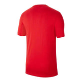 Nike T-shirt swoosh volwassenen rood